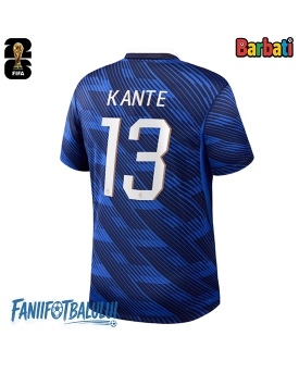 Franța Kante #13 Tricou Fotbal Replică Mondial 2026 Barbati Acasa